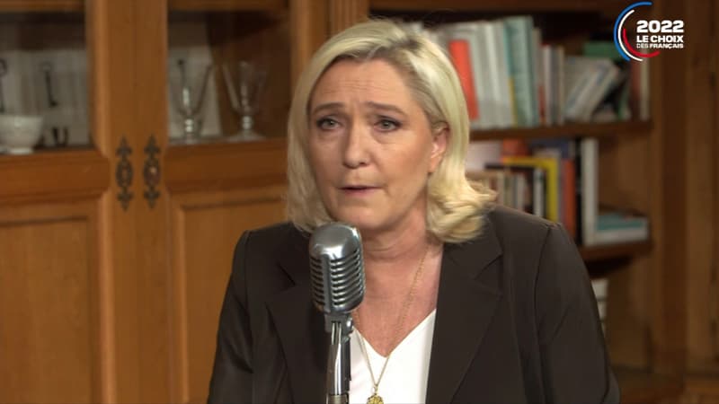 Présidentielle: Marine Le Pen exclut tout référendum sur la peine de mort