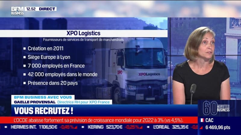 Ça recrute ! XPO Logistics : fournisseurs de services de transport de marchandises