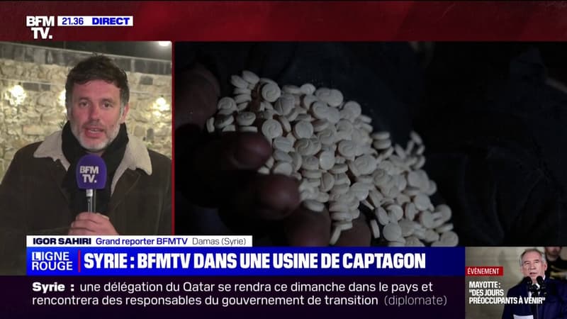 Syrie: BFMTV dans une usine de Captagon, une drogue de synthèse qui rapportait gros au régime de Bachar al-Assad