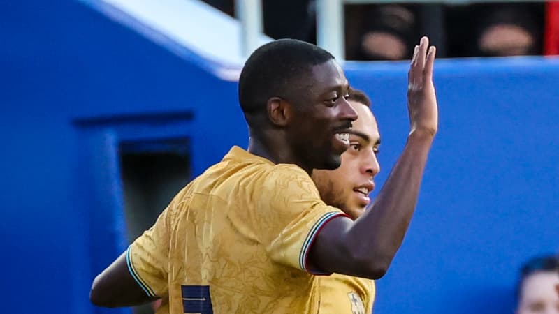 Barça: Xavi encense Dembélé, encore buteur en amical