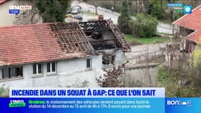 Gap: le squat "Chez Roger" prend feu, une personne légèrement blessée