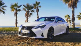 Lexus RC 300h balade andalouse en coupé hybride