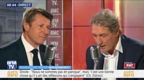 Christian Estrosi face à Jean-Jacques Bourdin en direct