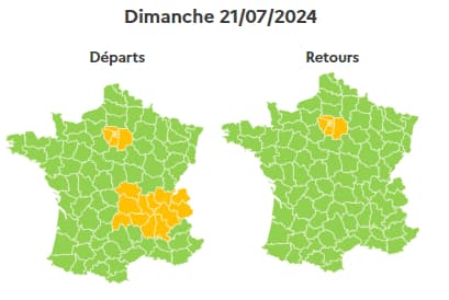 La journée s'annonce plus calme ce dimanche 21 juillet.