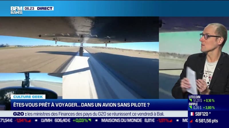 Êtes-vous prêts à voyager...dans un avion sans pilote ?