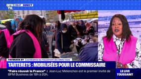 Fatimata Sy, coordinatrice du mouvement des Gilets roses: "Pour une fois, un commissaire avait décidé de lever la barrière pour discuter avec nous, pour trouver des solutions"