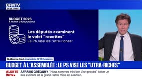 Budget à l'Assemblée: Le Parti socialiste vise les "ultra-riches"