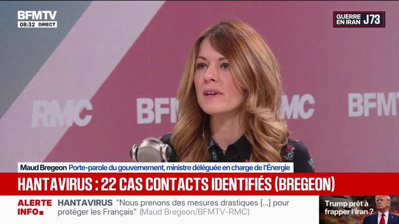 Hantavirus: la porte-parole du gouvernement Maud Bregeon appelle "à ne pas créer la panique"