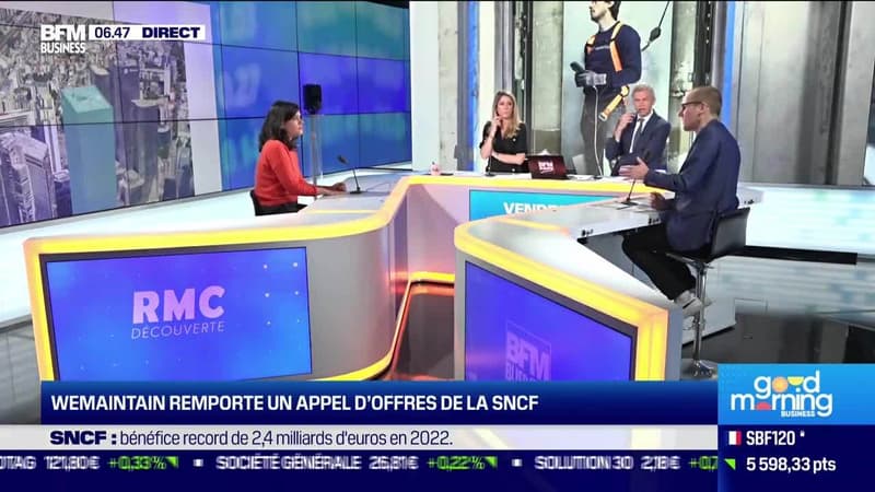 Jade Francine (WeMaintain) : WeMaintain remporte un appel d'offres de la SNCF - 24/02