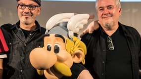 Jean-Yves Ferri et Didier Conrad, les nouveaux auteurs d'Astérix.
