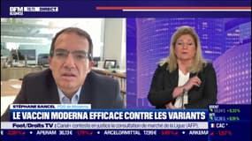 Stéphane Bancel, PDG de Moderna: la capacité de production industrielle "augmente chaque mois" 