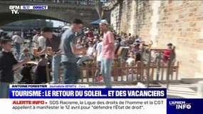 Tourisme: le soleil et les vacanciers font leur grand retour