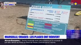 Marseille: les plages ont rouvert à la baignade