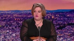 Séverine Vermard, mère de Lucas qui s'est suicidé en 2023 à l'âge de 13 ans, le 8 janvier 2025 sur BFMTV.