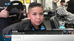 OM-Atlético: le coiffeur des joueurs de marseillais enchaîne les coupes avec le logo du club