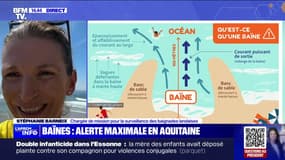 Alerte maximale aux baïnes pour tout le week-end en Aquitaine 