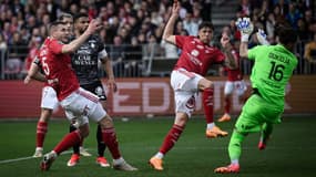 Brest-Metz, le 07/04/2024 à l'occasion de la 28e journée de Ligue 1