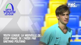 Youth League : L'Inter force le verrou barcelonais sur une merveille de coup-franc de Gaetano