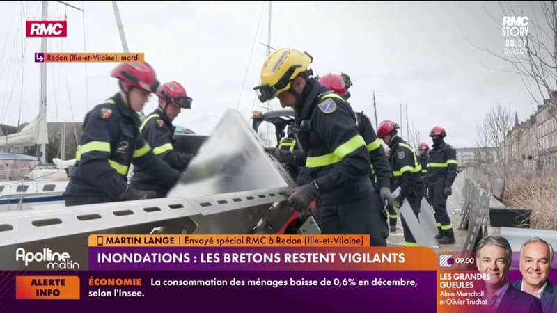 Inondations : Les Bretons restent vigilants