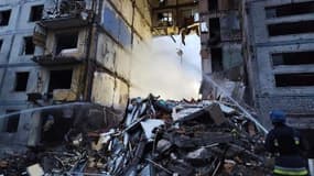 Au moins 17 morts dans une frappe sur Zaporijia, en Ukraine, le 9 octobre 2022 