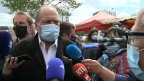Eric Dupond-Moretti a effectué son premier déplacement dans le cadre de la campagne pour les élections régionales ce samedi.