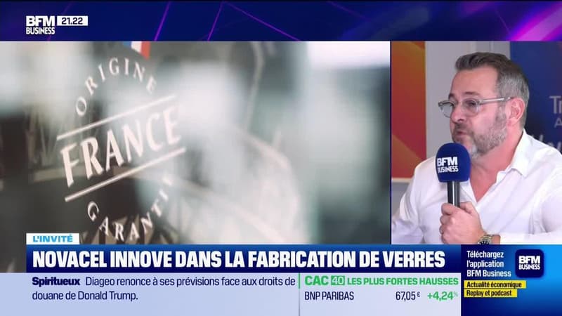 Nicolas Brouqueyre (Novacel) : Novacel innove dans la fabrication de verres - 04/02