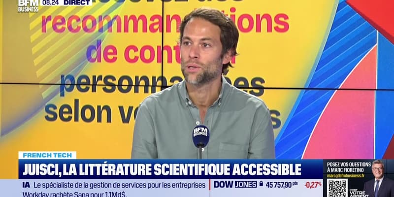 French Tech : Juisci, la littérature scientifique accessible - 17/09