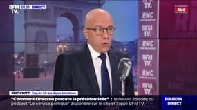 Éric Ciotti: "Je voterai le pass vaccinal, parce que je crois aux vaccins et à la science"