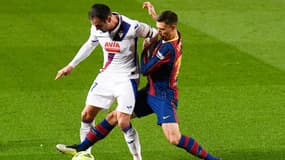 Kike Garcia et Clément Lenglet, le 29 décembre 2020