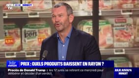 Thierry Cotillard (président du groupement Les Mousquetaires): "On assiste à des baisses très significatives sur certains produits"
