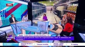 Craintes d'une pénurie dans les supermarchés : faut-il rationner les produits ? Le témoignage d'un auditeur RMC 