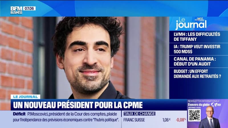 Un nouveau président pour la CPME