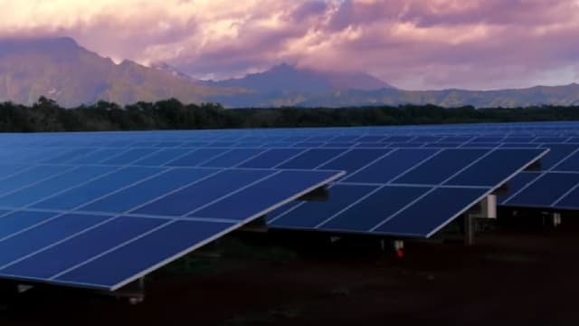 Près de 55.000 panneaux photovoltaïques ont été posés sur l'île de Kauai