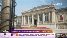 2,5 millions d'euros de cosmétiques L'Oréal volés
