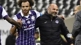 Martin Braithwaite et Pascal Dupraz (Toulouse) 