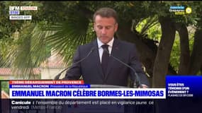 Bormes-les-Mimosas: Emmanuel Macron célèbre les 79 ans du débarquement