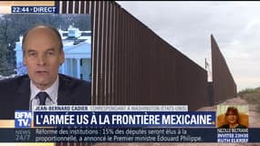 L'armée américaine à la frontière mexicaine