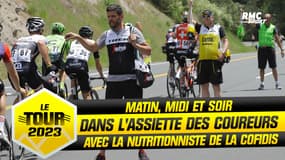 Tour de France : Porridge, riz, pâtes, jambon ... dans l'assiette des coureurs