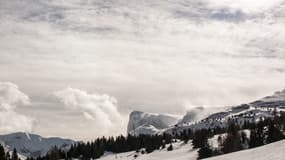 Le domaine skiable de la Joue-du-Loup, dans le massif du Dévoluy, dans les Hautes-Alpes, ici le 5 février 2013.