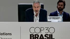 Le président de la Cop30 André Corrêa do Lago à Béléem, le 21 novembre 2025. 
