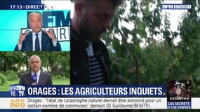 Orages à répétition: les agriculteurs inquiets