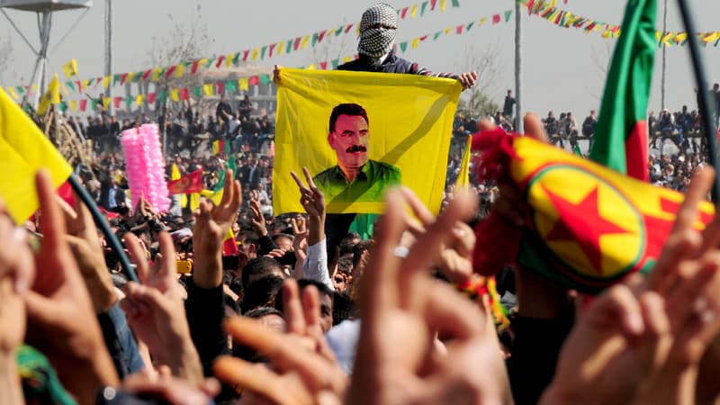 Des milliers de personnes ont écouté le message d'Abdullah Öcoban, ce jeudi, à Diyarbakir, dans le sud-est de la Turquie.