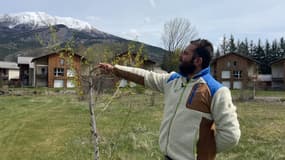 Emmanuel Meimoun, directeur du golf du Bois Chenu le mardi 22 avril 2025 à Barcelonnette (Alpes-de-Haute-Provence)