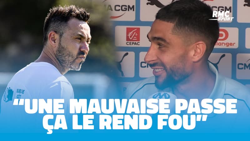 OM : De Zerbi intense aux entraînements ? "Il s'est retenu devant les caméras", sourit Maupay