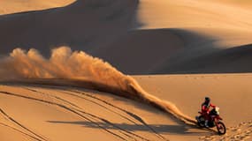 Ricky Brabec lors du Dakar 2022