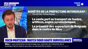 OGC Nice-Partizan Belgrade: un match sous haute surveillance