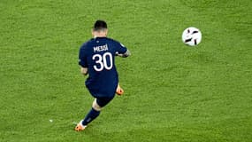 Lionel Messi lors de PSG-Clermont (2-3, 38e journée de Ligue 1), le 3 juin 2023