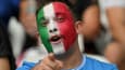 Un supporter italien à Nice lors du match de Coupe du monde de rugby Italie-Uruguay
