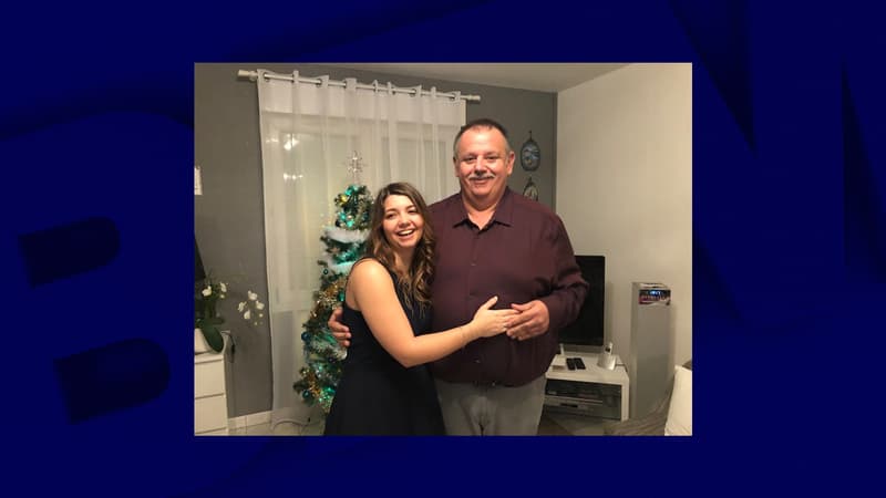 Xavier Couderc a retrouvé sa fille Christine dix ans après l'enlèvement de celle-ci par sa mère.