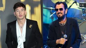 Barry Keoghan et Ringo Starr.